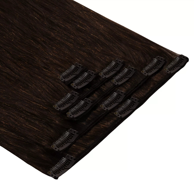 Włosy naturalne doczepiane Clip In 50cm 70 gram - kolor #1B