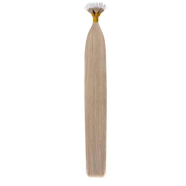 Włosy naturalne doczepiane Seria MAGIC Nanoringi Light 50cm 0,8g 20szt - Kolor #16