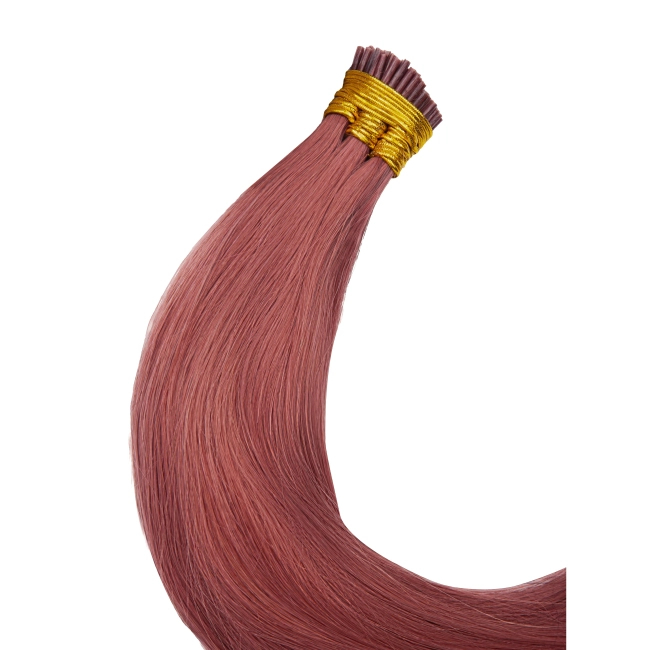 Włosy naturalne doczepiane na ringi 50cm 0,8g - kolor #33