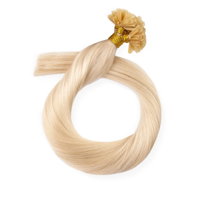 Włosy naturalne doczepiane na keratynę 50cm 0,8g 20 sztuk - kolor #60