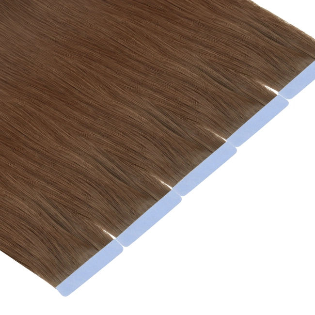 Włosy naturalne doczepiane Seria MAGIC Tape On Kanapki 30cm - Kolor #7