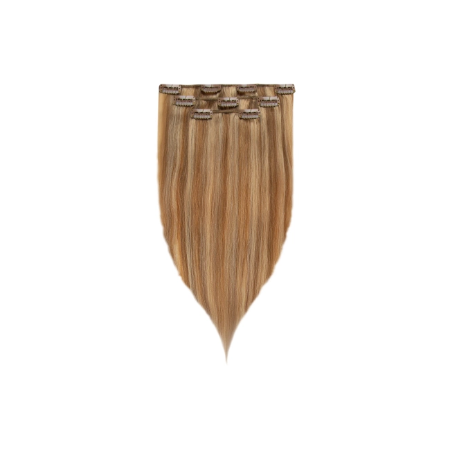 Włosy naturalne doczepiane Clip In 40cm 35 gram - kolor #20/14 Baleyage