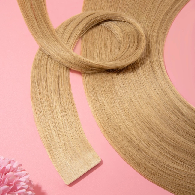 Włosy naturalne doczepiane Seria MAGIC Invisible Tape On 60cm - Kolor #24