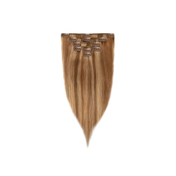 Włosy naturalne doczepiane Clip In 40cm 70 gram - kolor #20/14 Baleyage