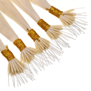 Włosy naturalne doczepiane Seria MAGIC Nanoringi Light 50cm 0,8g 20szt - Kolor #26