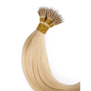 Włosy naturalne doczepiane na nano ringi 50cm 1g 20 sztuk  - kolor #24