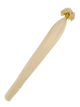 Włosy naturalne doczepiane na keratynę 50cm 0,5g 20 sztuk - kolor #60