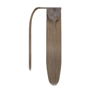 Włosy naturalne doczepiane Seria MAGIC Kucyk Kitka 50cm 100 gram - Kolor #8 Kawa