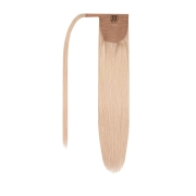 Włosy naturalne doczepiane Seria MAGIC Kucyk Kitka 50cm 100 gram - Kolor #18A Perłowy Blond