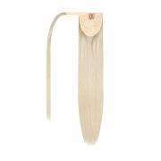 Włosy naturalne doczepiane Seria MAGIC Kucyk Kitka 50cm 100 gram - Kolor #1001 Platynowy Blond