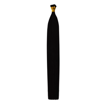 Włosy naturalne doczepiane Seria MAGIC Ringi 50cm 0,8g 20szt - Kolor #1