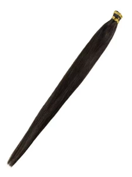 Włosy naturalne doczepiane na ringi 50cm 0,5g - kolor #2