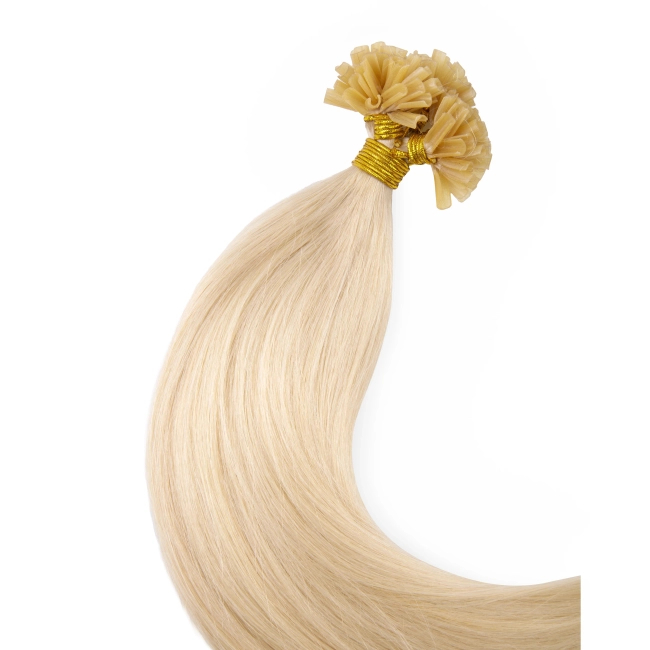 Włosy naturalne doczepiane na keratynę 60cm 0,8g 20 sztuk - kolor #60