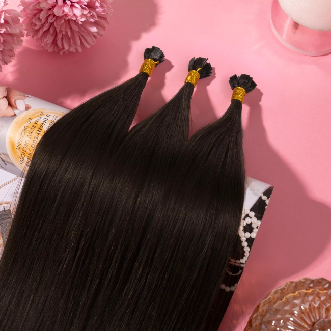 Włosy naturalne doczepiane Seria MAGIC Keratyna 40cm 0,6g 20szt - Kolor #1B