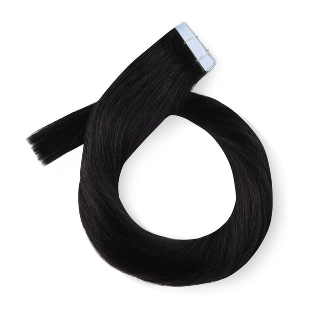 Włosy naturalne doczepiane Tape On 50cm - kolor #1