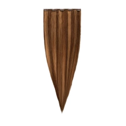 Włosy naturalne doczepiane Clip In 60cm 60 gram - kolor #4/12 Baleyage