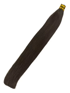 Włosy naturalne doczepiane na ringi 50cm 0,8g - kolor #2