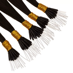 Włosy naturalne doczepiane Seria MAGIC Nanoringi Light 50cm 0,8g 20szt - Kolor #1B