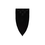 Włosy naturalne doczepiane Clip In 40cm 70 gram - kolor #1