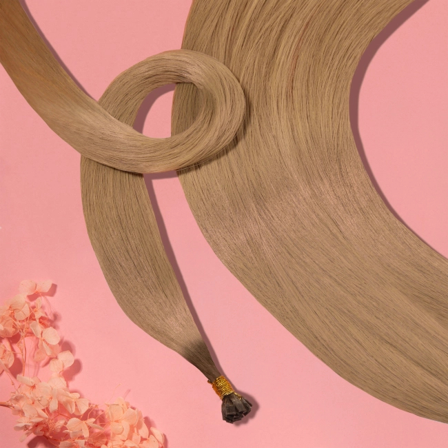 Włosy naturalne doczepiane Seria MAGIC Keratyna 60cm 0,8g 20szt - Kolor Ombre #7/#12