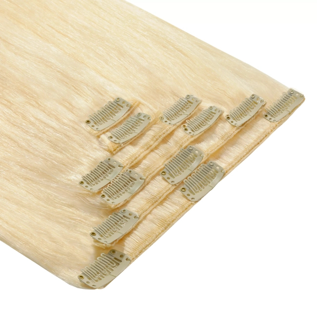 Włosy naturalne doczepiane Clip In 40cm 120 gram - kolor #613