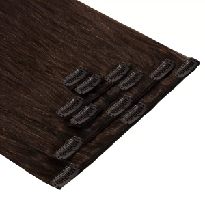 Włosy naturalne doczepiane Clip In 40cm 120 gram - kolor #4