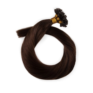 Włosy naturalne doczepiane na keratynę 50cm 0,8g 20 sztuk - kolor #2