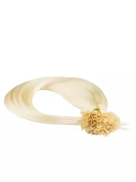 Włosy naturalne doczepiane na keratynę 50cm 0,8g 20 sztuk - kolor #60