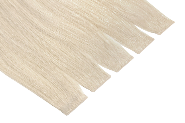 Włosy naturalne doczepiane Seria MAGIC Invisible Tape On 50cm - Kolor #1001