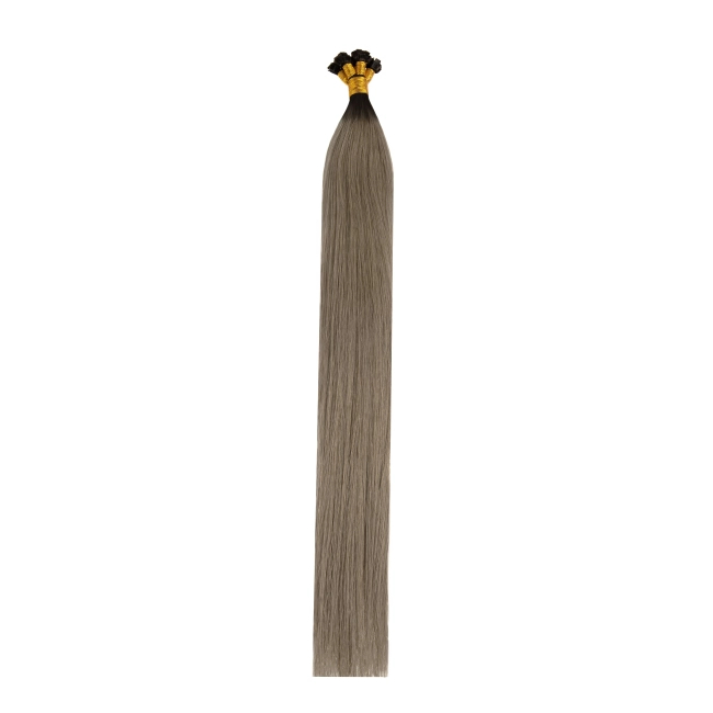 Włosy naturalne doczepiane Seria MAGIC Keratyna 50cm 0,8g 20szt - Kolor Ombre #1B/#8