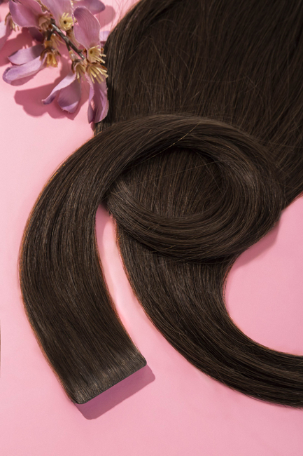 Włosy naturalne doczepiane Seria MAGIC Invisible Tape On 50cm - Kolor #4