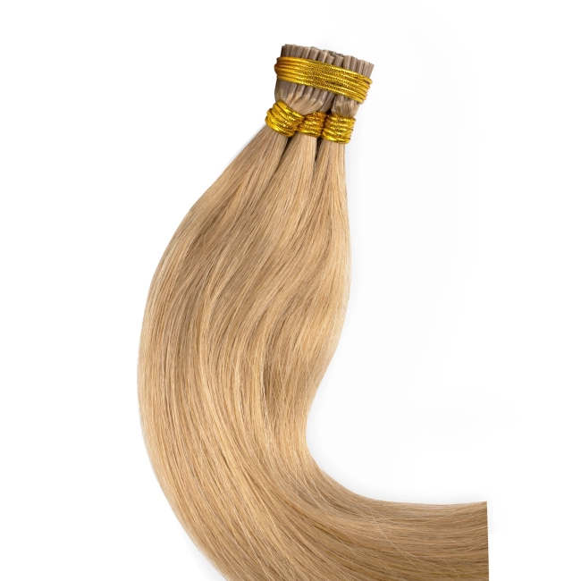 Włosy naturalne doczepiane na ringi 50cm 0,8g - kolor #16