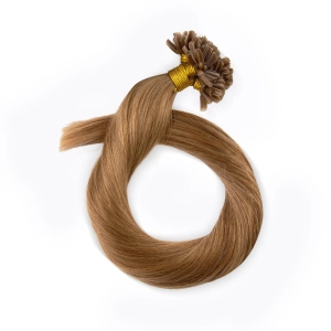 Włosy naturalne doczepiane na keratynę 50cm 0,8g 20 sztuk - kolor #12