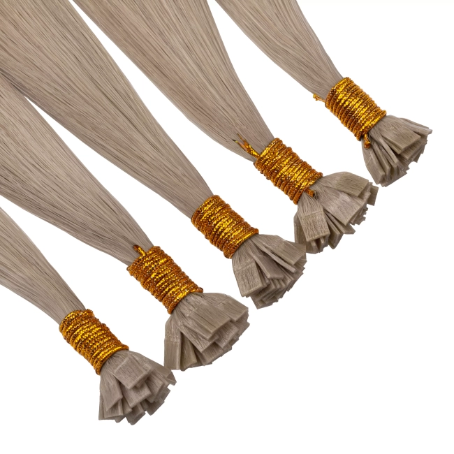 Włosy naturalne doczepiane Seria MAGIC Mini Bondes Flat 60cm 0,8g 20szt - Kolor #18