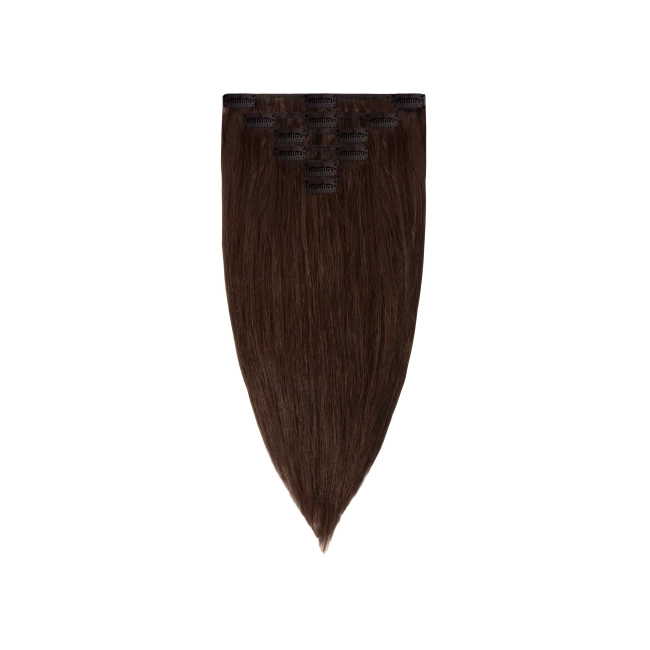 Włosy naturalne doczepiane Clip In 50cm 70 gram - kolor #4