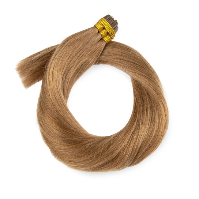 Włosy naturalne doczepiane na ringi 60cm 0,8g - kolor #12