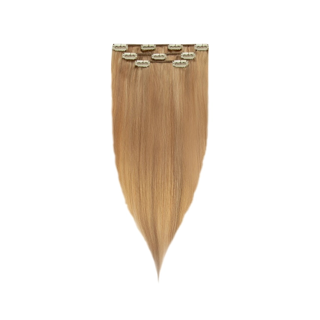 Włosy naturalne doczepiane Clip In 50cm 60 gram - kolor #18/22 Baleyage