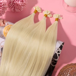 Włosy naturalne doczepiane Seria MAGIC Mini Bondes Flat 30cm 0,5g 20szt - Kolor #613