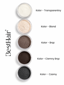 Puder Keratynowy Premium - kolor Czarny