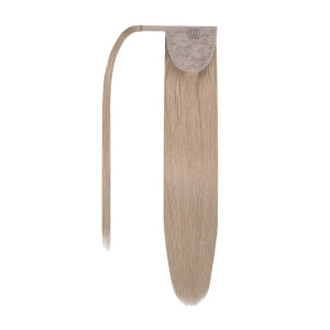 Włosy naturalne doczepiane Seria MAGIC Kucyk Kitka 50cm 100 gram - Kolor #18 Beżowy Blond