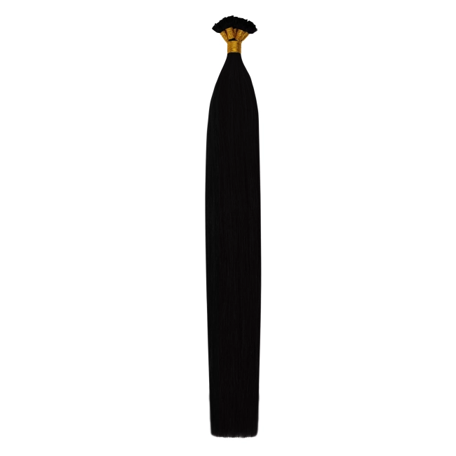 Włosy naturalne doczepiane Seria MAGIC Keratyna 40cm 0,6g 20szt - Kolor #1