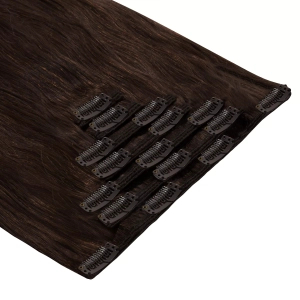 Włosy naturalne doczepiane Clip In 60cm 140 gram - kolor #2