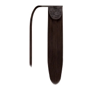 Włosy naturalne doczepiane Seria MAGIC Kucyk Kitka 50cm 100 gram - Kolor #2 Brąz