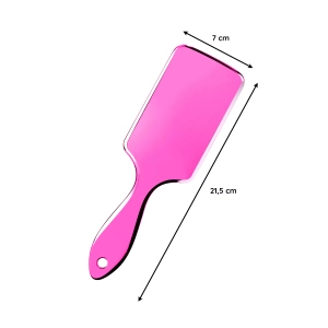 Szczotka BestHair połysk różowa + etui