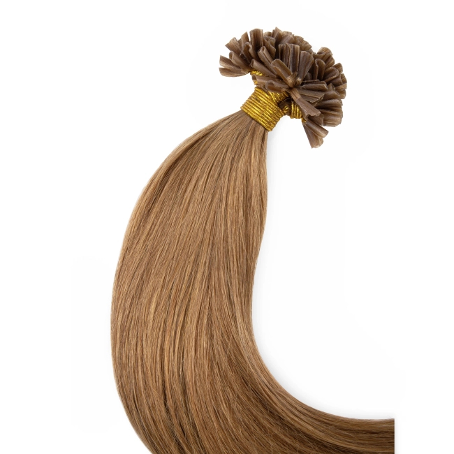 Włosy naturalne doczepiane na keratynę 50cm 0,8g 20 sztuk - kolor #12