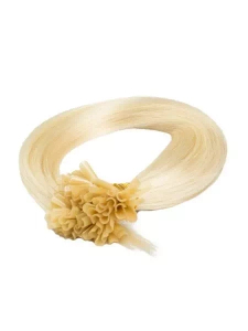 Włosy naturalne doczepiane na keratynę 40cm 0,6g 20 sztuk  - kolor #60