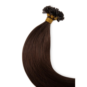 Włosy naturalne doczepiane na keratynę 60cm 0,8g 20 sztuk - kolor #2