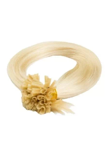 Włosy naturalne doczepiane na keratynę 40cm 0,6g 20 sztuk  - kolor #613