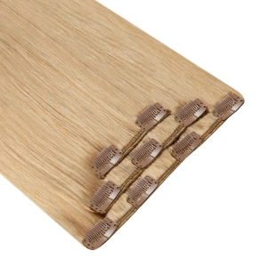 Włosy naturalne doczepiane Clip In 50cm 60 gram - kolor #18