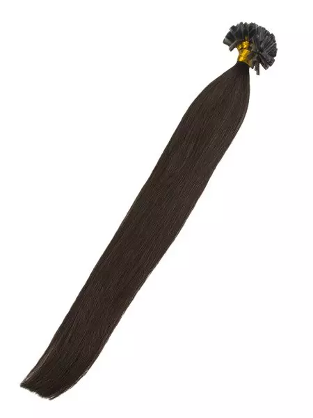 Włosy naturalne doczepiane na keratynę 50cm 0,5g 20 sztuk - kolor #2